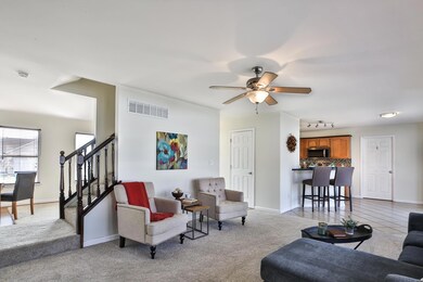 Fantastic open floor plan.