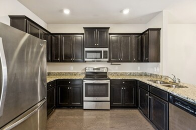 Large kitchen with extensive cabinet space.  4041 Cannonsgate Ln Murfreesboro TN 37128