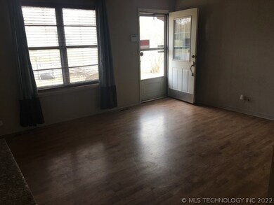 Front Door and Living room