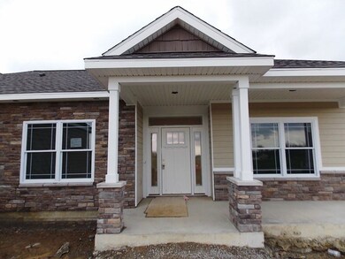 Larger Front Porch with plenty of room for outdoor
