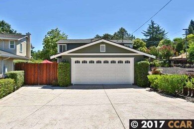 Extra wide driveway