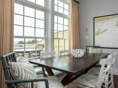 Dining Room. Dining Area overlooks ocean and terra