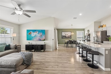 Living Room Kitchen & Dining