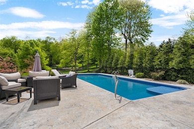 Private backyard