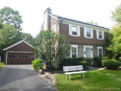 Exterior Front Attached garage with mud room