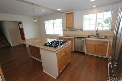 Kitchen view from the dining area.