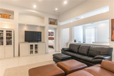 Great room facing TV and Master bedroom.  Showing 