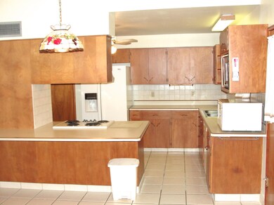 Kitchen from eating area