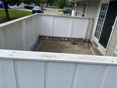 Fenced in Patio off of the Kitchen