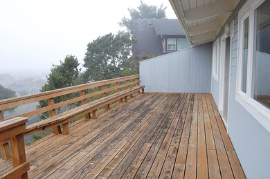 Deck off living room
