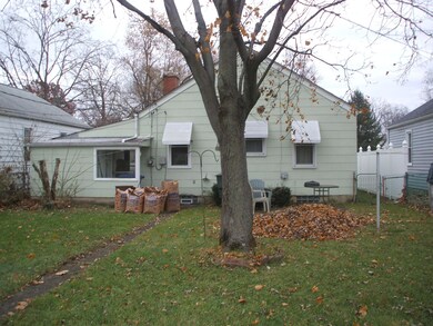 Large fenced Backyard