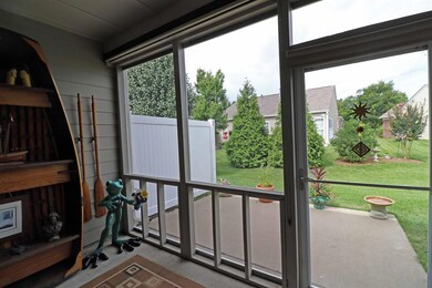 12 x 8 Screened Porch with Ceiling Fan