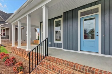 Exterior front entry