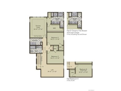 Second Floor Layout