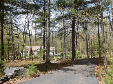 Long Paved private drive way