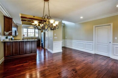 Another view of the spacious dining area.