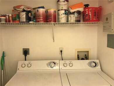 Plenty of Storage in Laundry Closet