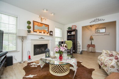 Family Room view to entry
