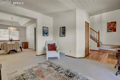 Main living area and dining room