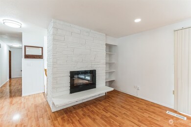 Beautiful floors throughout the upper level and a new electric fireplace will keep you warm all year round.