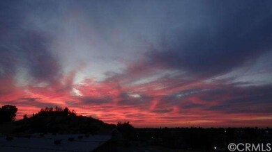 Views from the master bedroom at sunset