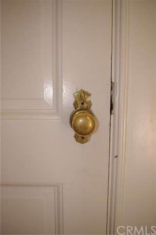 Original Hardware on front door.