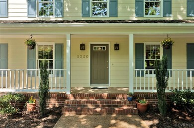 Front Door with Transom Window allows natural ligh