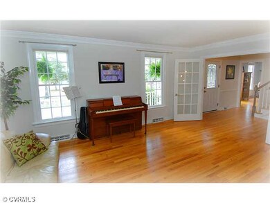 Living Room - Living Room with Hardwood Floors, Cr