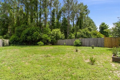 Fully fenced yard