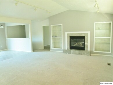 Vaulted Living Room