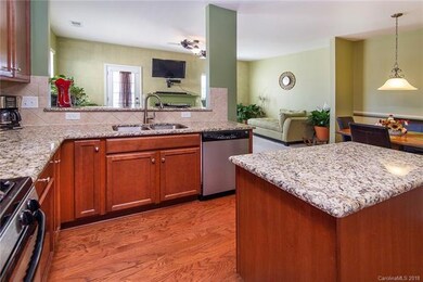 Serving and sitting bar connects to great room