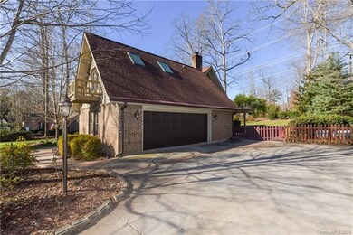 Oversized Side load garage.