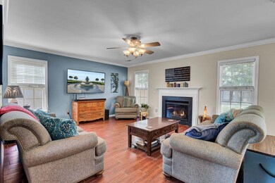 Family Room with fireplace