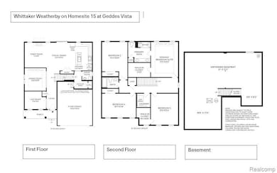 View of home floor plan