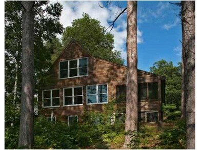 Exterior Front. House from lake side