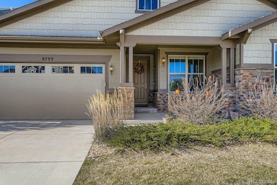Covered Front-porch with 3-car Tandem Garage