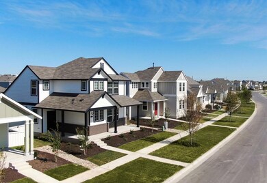 View of front facade featuring a residential view
