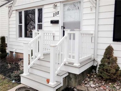 Exterior Front. Completely maintenance free front 