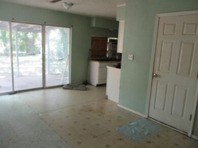 View from entry towards kitchen