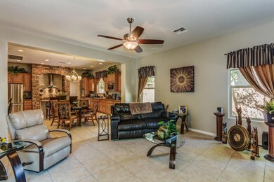 Kitchen Looking Into Family Room