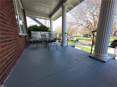 covered front porch