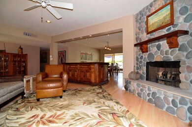 Living Room-Fireplace