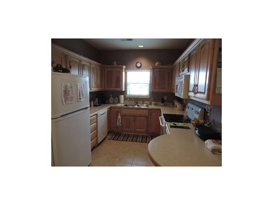 Lots of cabinet and counter space. All matching ap