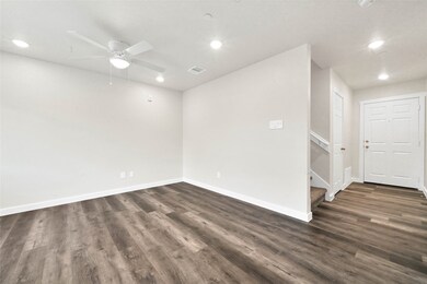In Living Room looking at garage entrance.