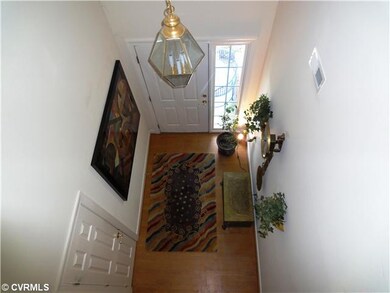 Foyer - View of the Foyer from second floor loft