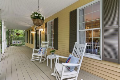 Large front porch