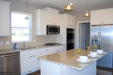 A different angle of the kitchen looking into the 