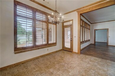 Lots of natural light and custom plantation shutte