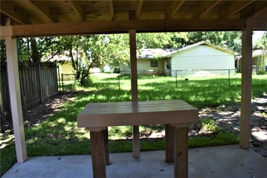 View from Back Patio Fenced In YArd