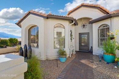 Pavers leading to Custom Entry Door